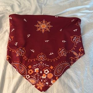 Virginia Tech bandeau top